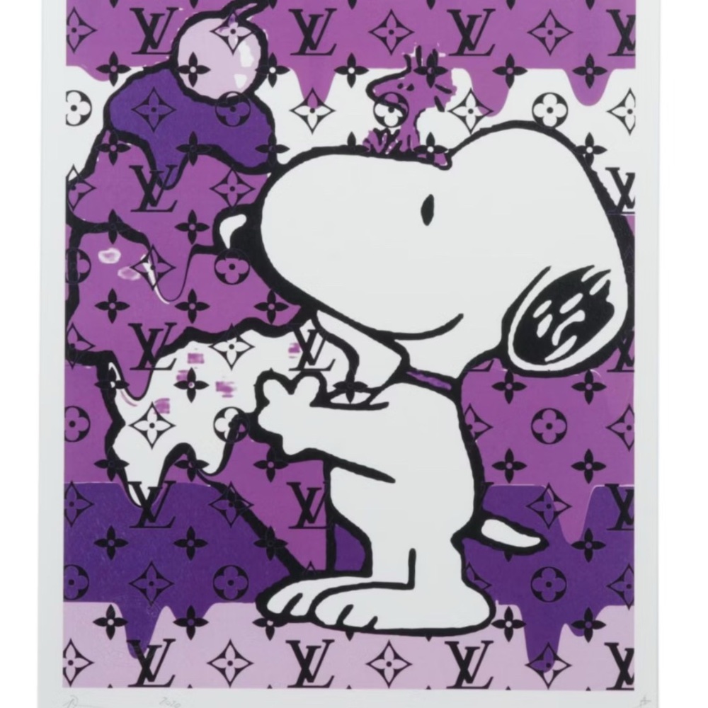 Death NYC Pop Art Graphic Print of Snoopy, 2020